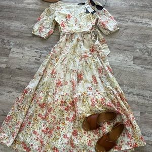 Ralph Lauren floral midi size 2🆕